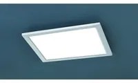 Plafoniera Quadrata Led Dimmer Phoenix Nichel 30x30 cm Trio Lighting