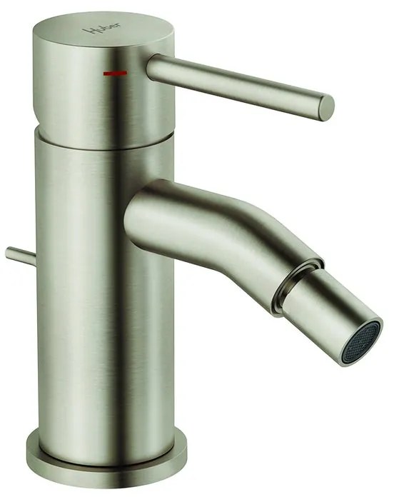 Rubinetto per bidet TAYRONA HUBER nichel spazzolato satinato