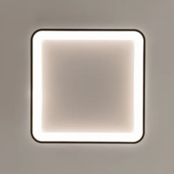 Brilagi - Plafoniera dimmerabile LED FALCON SLIM LED/50W/230V 50x50 cm nera+telecomando