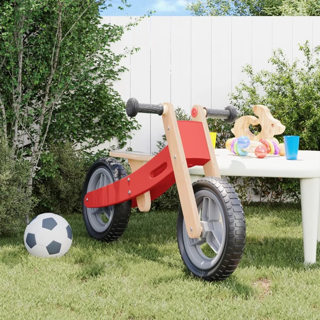 Bicicletta Senza Pedali per Bambini, Rossa