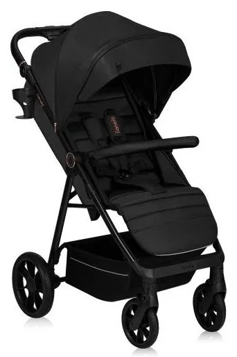 Lionelo - Passeggino sportivo MIRA Nero Onice