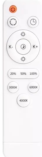 Lampada da soffitto LED dimmerabile DESERT LED/24W/230V con telecomando