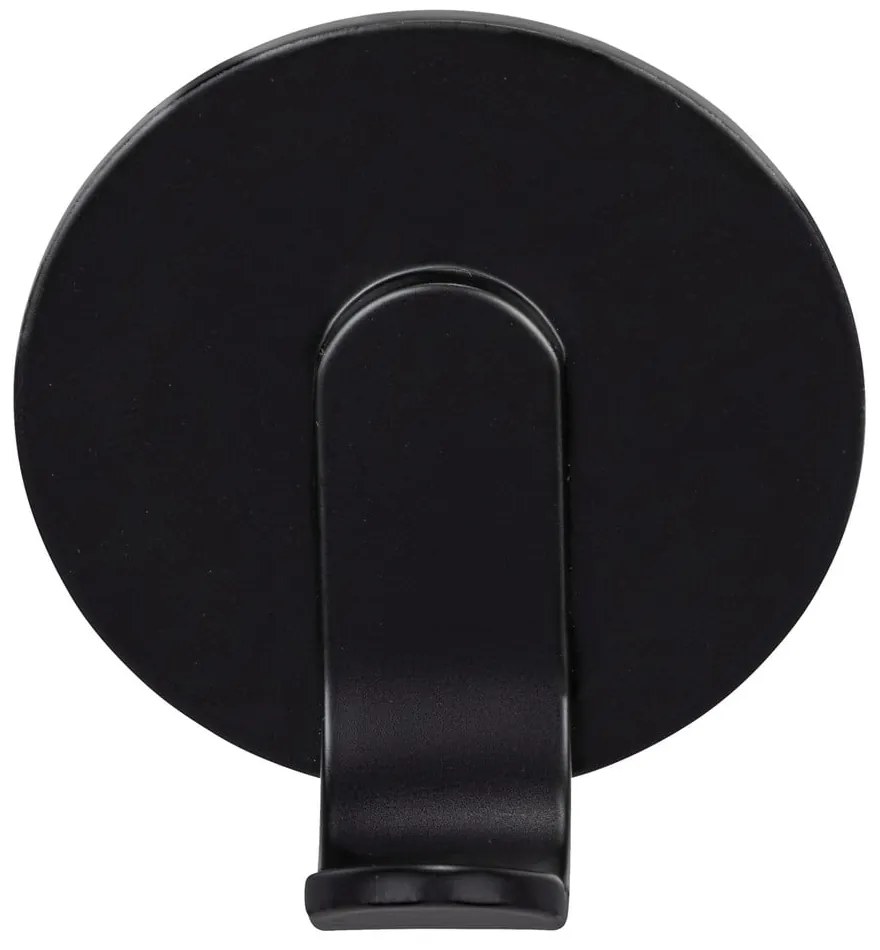 Ganci metallici autoportanti nero opaco in set di 2 pezzi Bivio - Wenko