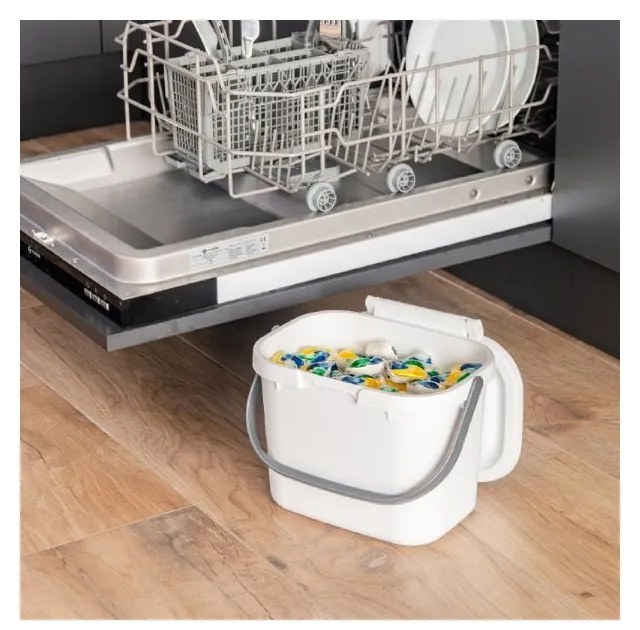 Contenitore nero per rifiuti compostabili 2,5 l - Addis