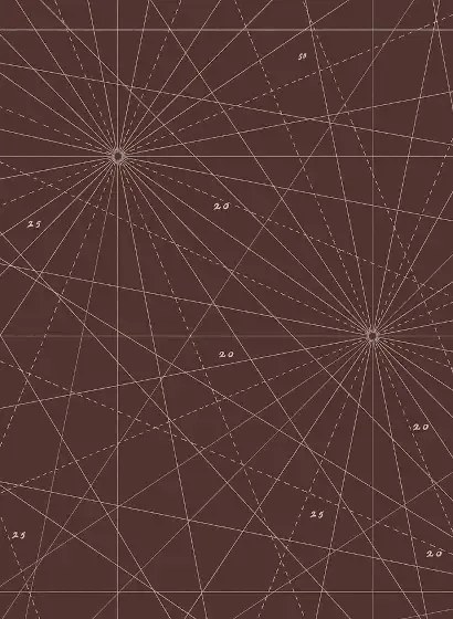 Wandbild Chart von Paint & Paper Library - Plum Brandy