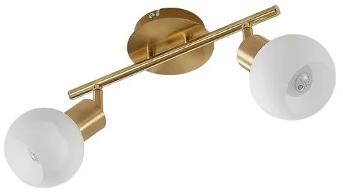 Elaina 2 Plafoniera Brass/Opal - Lindby