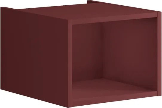Pensile bagno Brera laccato opaco rosso jaipur P 45.3 x L 39.9 x H 30 cm
