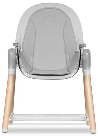 Lionelo - Seggiolina da pranzo per bambini MAYA White faggio