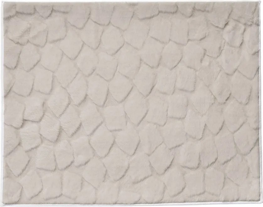 Set di tappetini per il bagno beige 2 pz 60x100 cm Rabbit – Foutastic