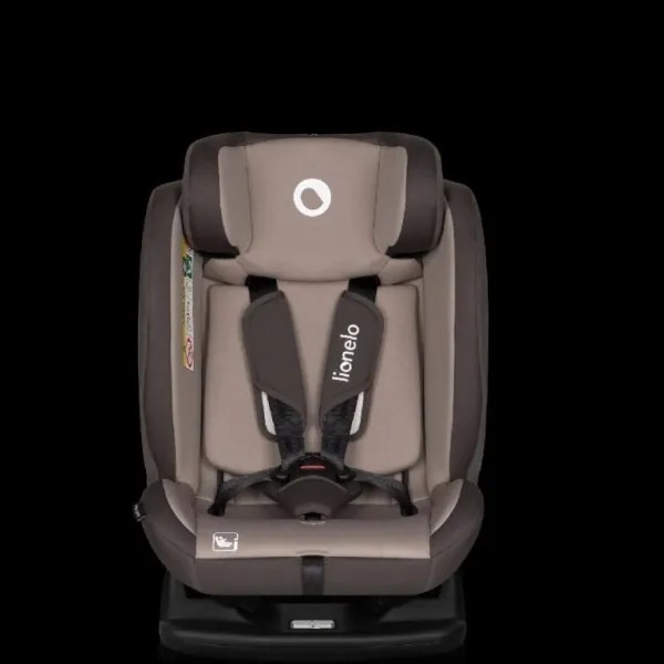 Lionelo - Seggiolino auto AART i-Dimensioni 40-150 cm marrone/color crema