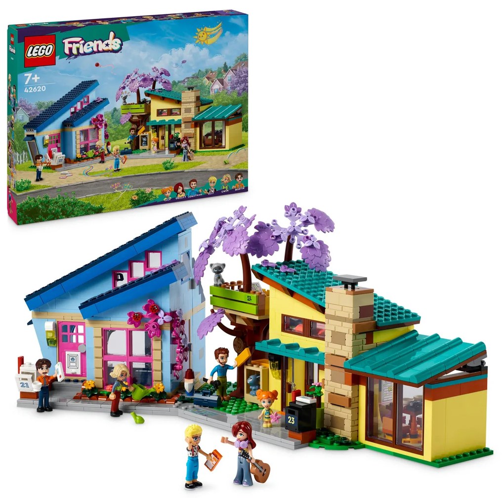 Case di Olly e Paisley Lego Friends