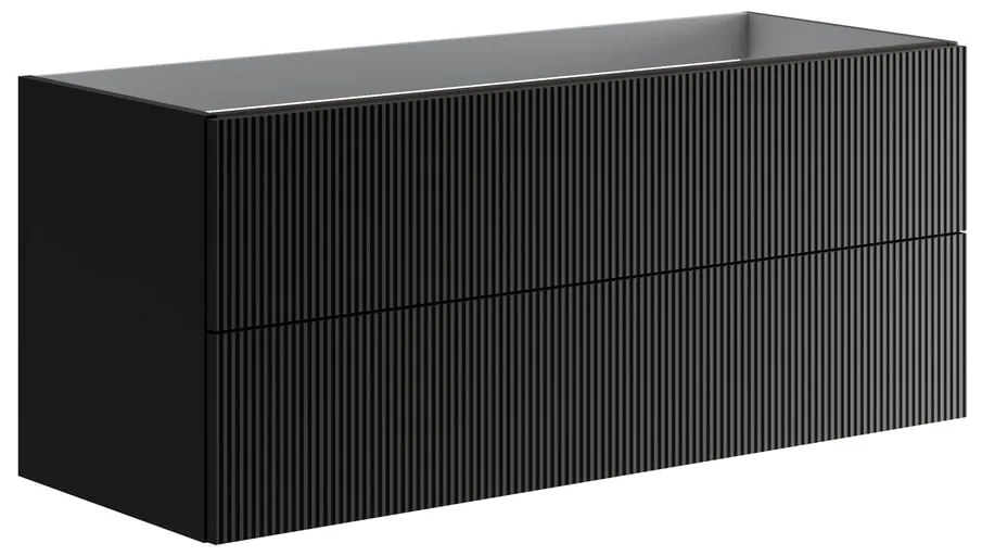 Cassetti in truciolare L 36 x L 45 cm laccato opaco grigio antracite Opera