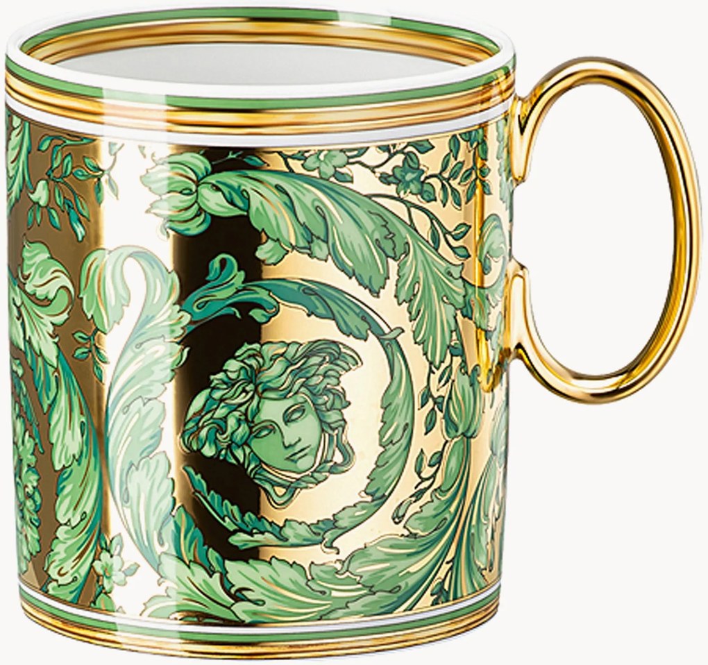 Tazza in porcellana Medusa Garland