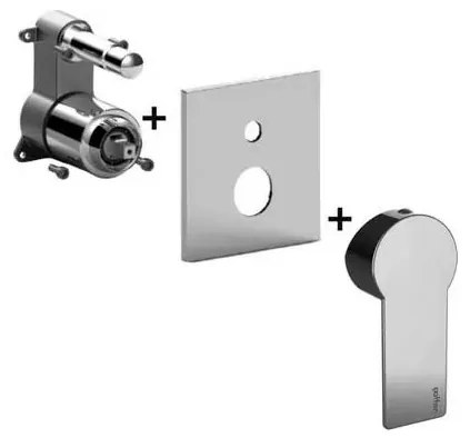 Paffoni - Miscelatore doccia da incasso TANGO cromo lucido