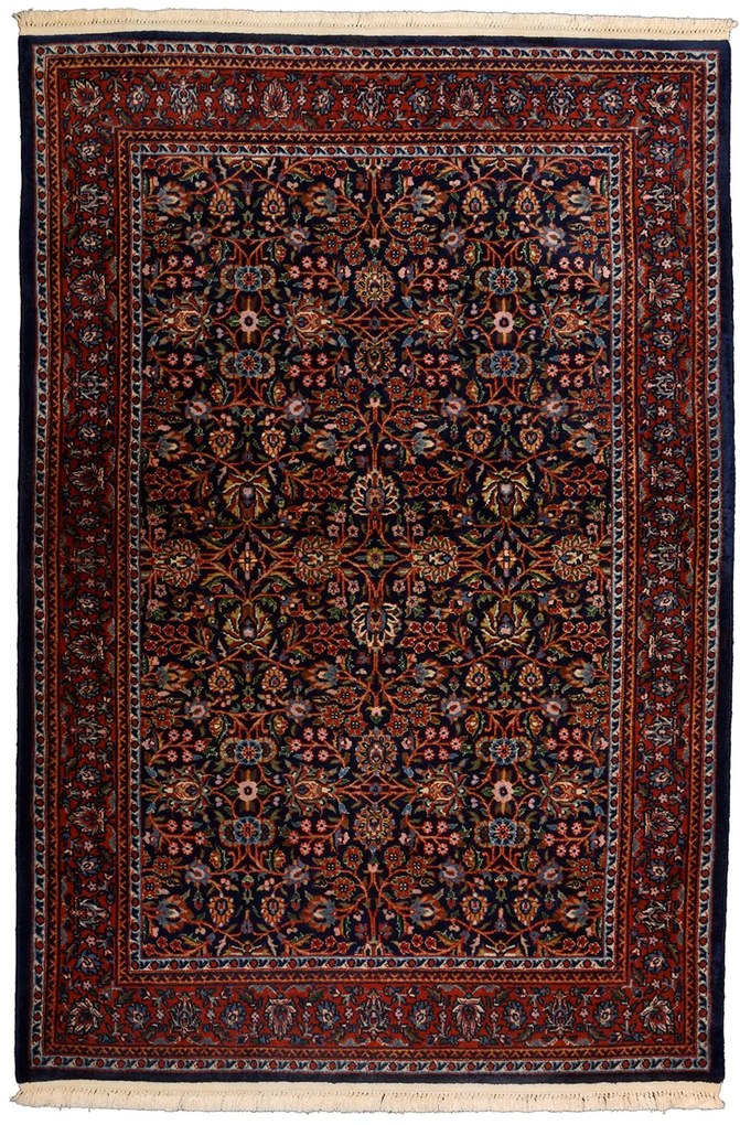 Sarouk Tappeto 180 x 120 Rosso (Indian) Annodato A Mano