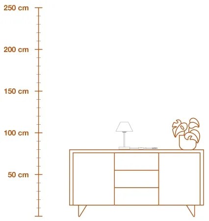 Ledvance - Lampada da tavolo DECOR RAFFIA 1xE27/15W/230V bastone di rafia