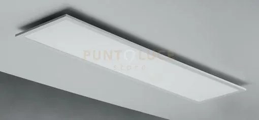 Pannello led bianco 40w 4800lm 6000k 119,5x29,5x3,5cmin alluminio