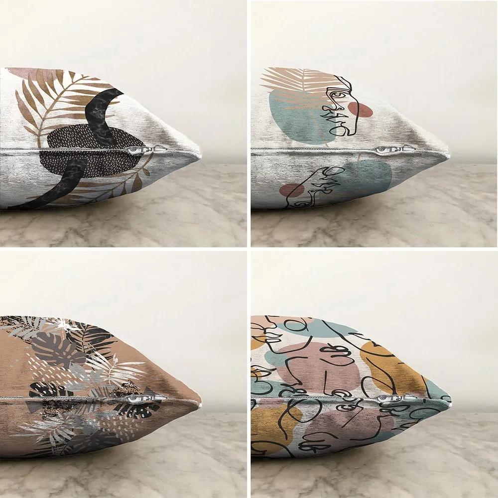 Set di 4 federe autunnali, 55 x 55 cm - Minimalist Cushion Covers