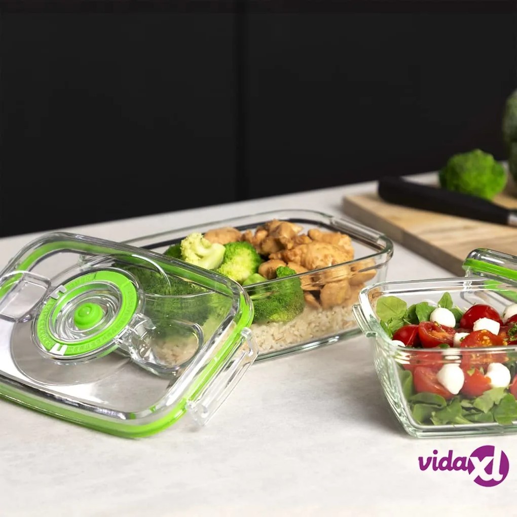 Princess Set Contenitori per Alimenti 2 pz L Trasparenti