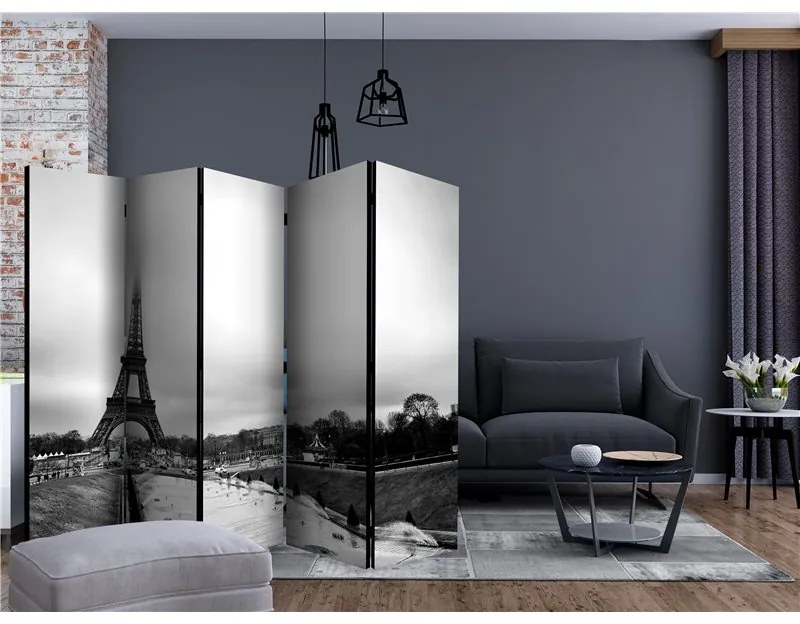 Paravento  Paris: Eiffel Tower II [Room Dividers]  Colore ---, Dimensioni e Misure 225x172