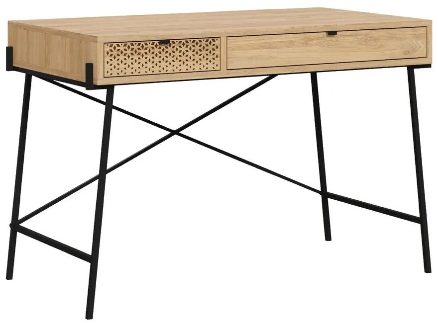 Tavolo da lavoro in rovere 60x110 cm Ecrin - Marckeric