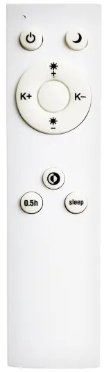 Top Light - Plafoniera LED REVIT LED/36W/230V 3000-6500K 40x40 cm white+RC