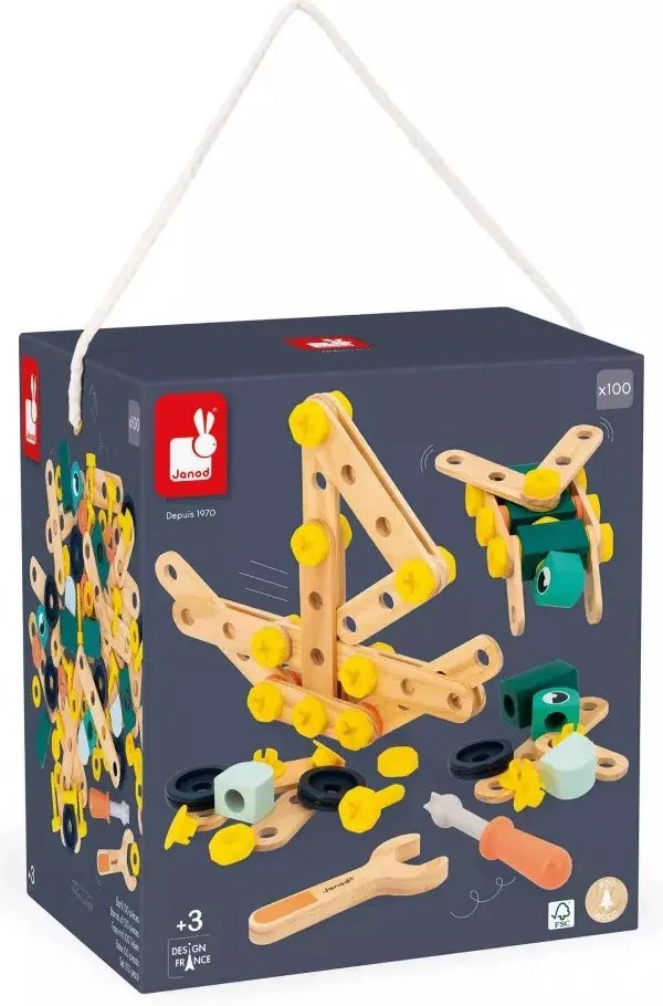 Brico'Kids Barile 100 pezzi (legno)