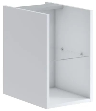 Base per mobile bagno Opera P 45.5 x L 30 x H 50 cm laccato opaco bianco