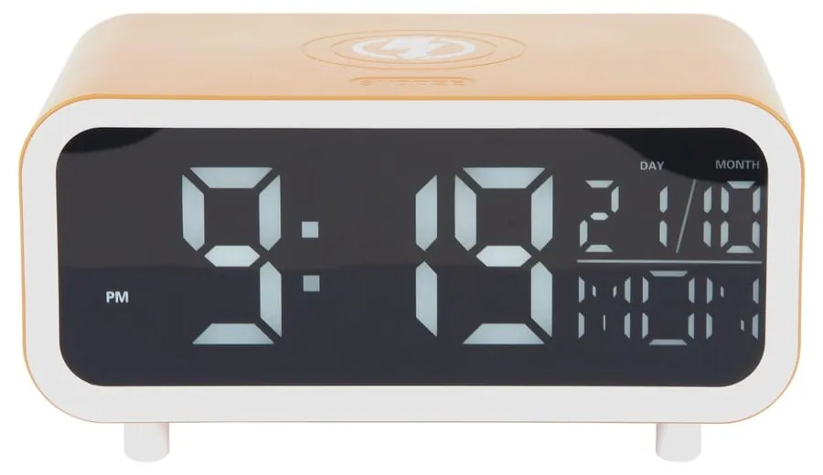 Sveglia con ricarica wireless Chunky LED – Karlsson