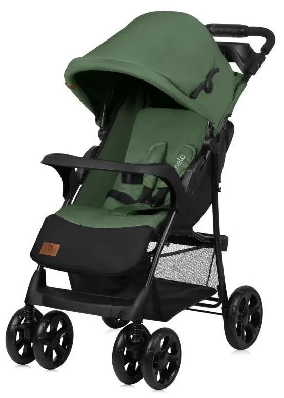 Lionelo - Passeggino EMMA PLUS verde/nero