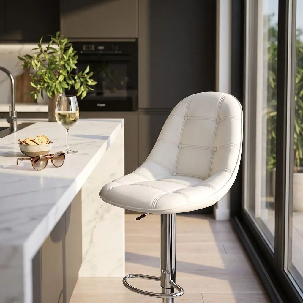 BUFORD - sgabello moderno da bar e sala da pranzo