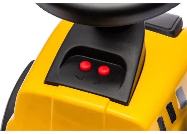 Bici a spinta trattore CAT 2xAA giallo/nero