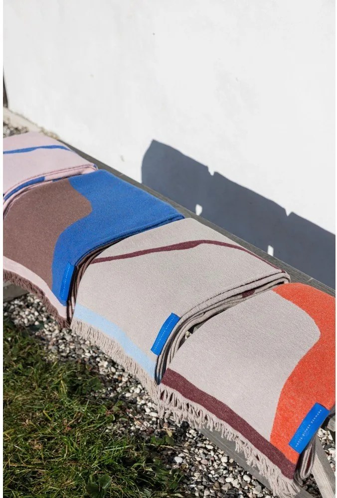 Coperta beige 130x175 cm Studio – Mette Ditmer Denmark