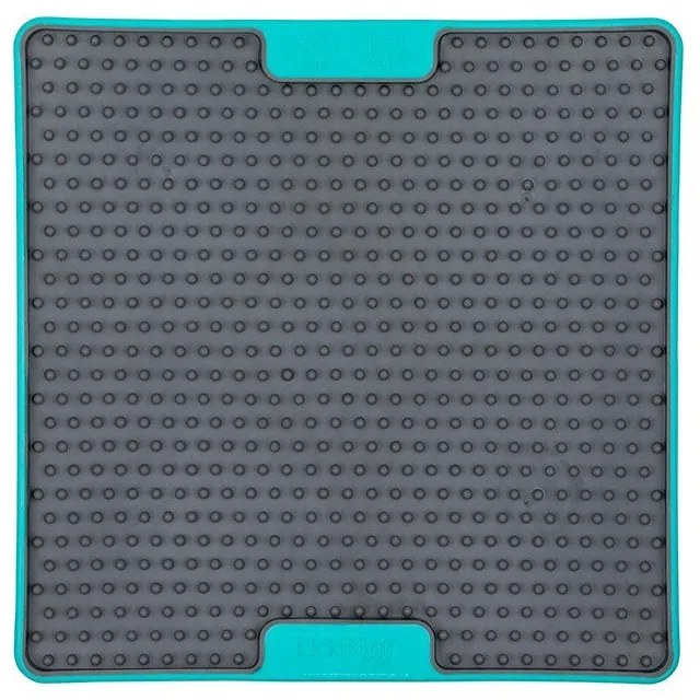 Leccare il cuscinetto Soother Tuff Turquoise - LickiMat