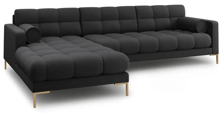 Divano angolare grigio scuro (angolo sinistro) Bali - Cosmopolitan Design