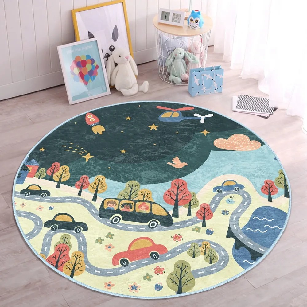 Tappeto per bambini ø 120 cm Comfort - Mila Home