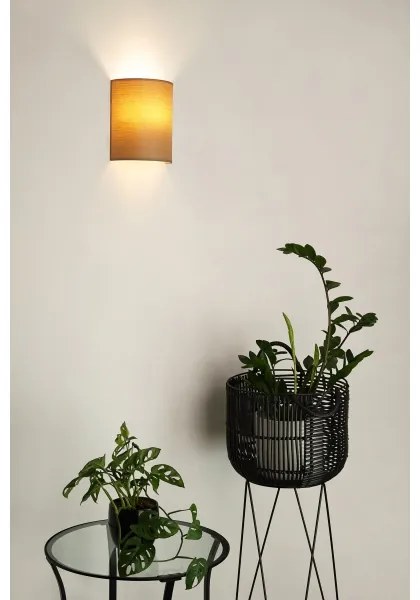 Brilagi - Applique SEMI 1xE27/15W/230V diametro 20 cm beige