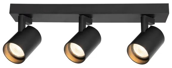 Faretto VOLF 3xGU10/10W/230V nero
