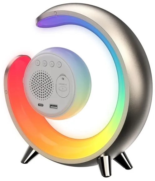 Immax 08981L- Lampada da tavolo dimmerabile LED RGBW PEACOCK 20W USB 5V