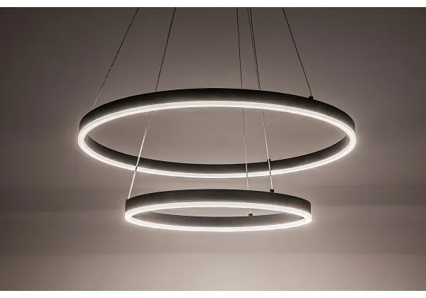 Rabalux 72305 - Lampada a sospensione dimmerabile su cavo ISAURE LED/80W/230V 3000-6500K+telecomando