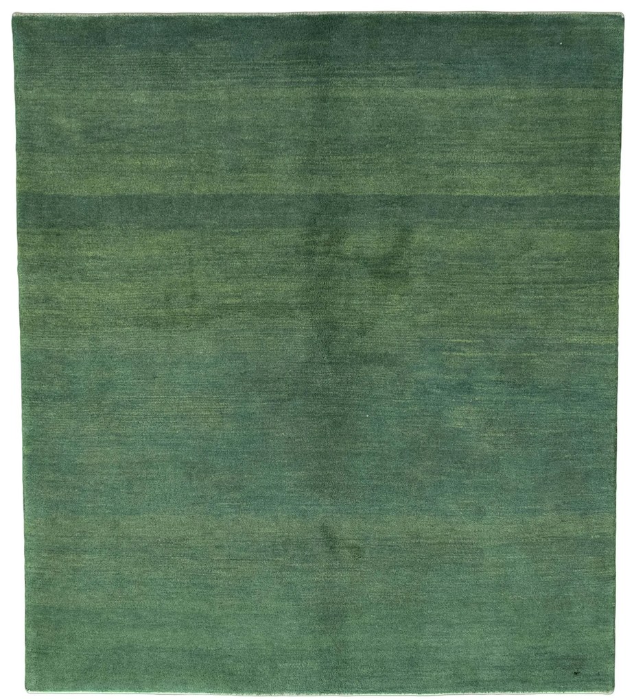 Gabbeh Tappeto persiano 180 x 210 Verde (Iran) Annodato A Mano