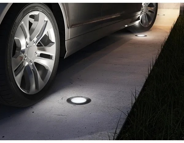 Luce da incasso LED da esterno ROAD LED/0,5W/230V IP67 6000K