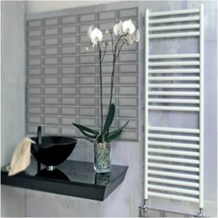 Termoarredo Scaldasalviette in alluminio bianco 1160/400 Fondital COOL Interasse 40 cm