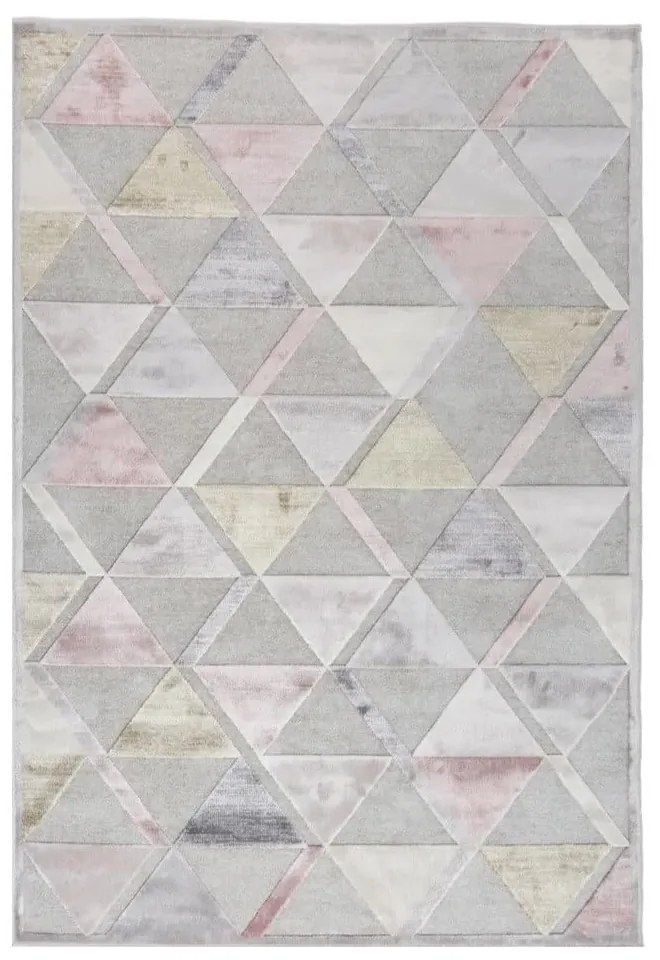 Tappeto grigio , 160 x 230 cm Margot Triangle - Universal