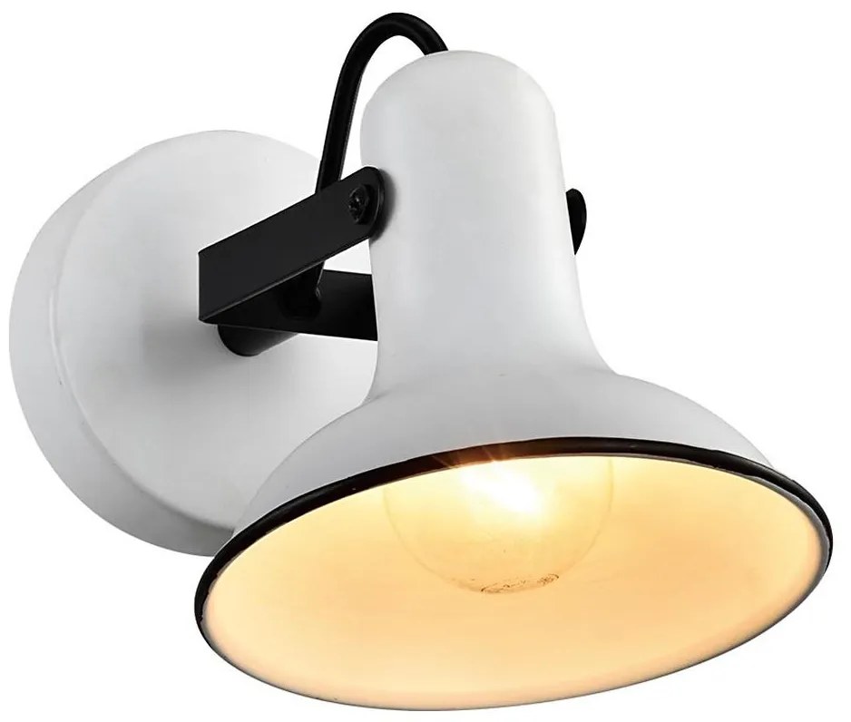 Prezent 75473 - Faretto da parete ANDORA 1xE14/40W/230V bianco