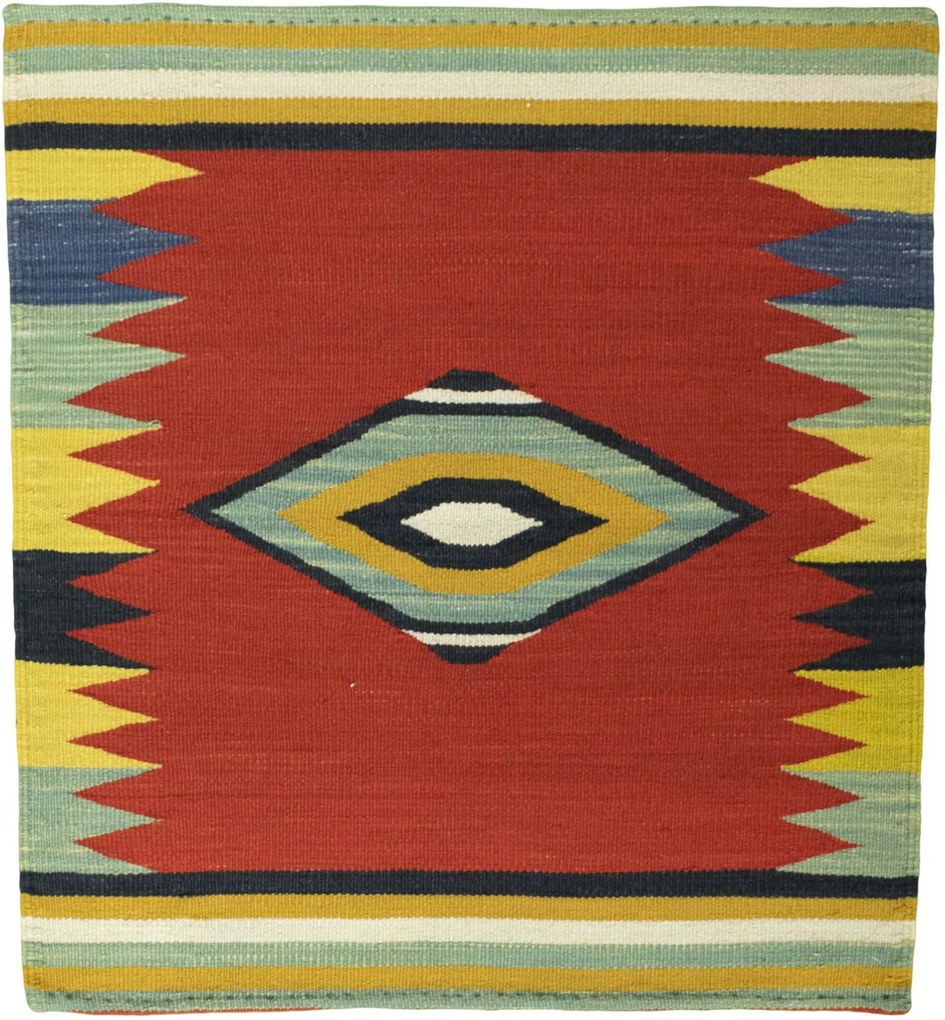 Kilim Tappeto persiano 90 x 80 (Iran) Tessuto A Mano