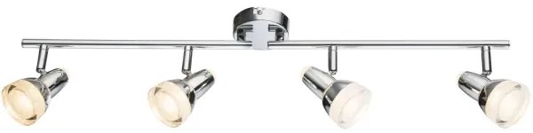 Globo 56134-4 - Faretto LED ALASKA 4xLED/4W/230V cromo lucido