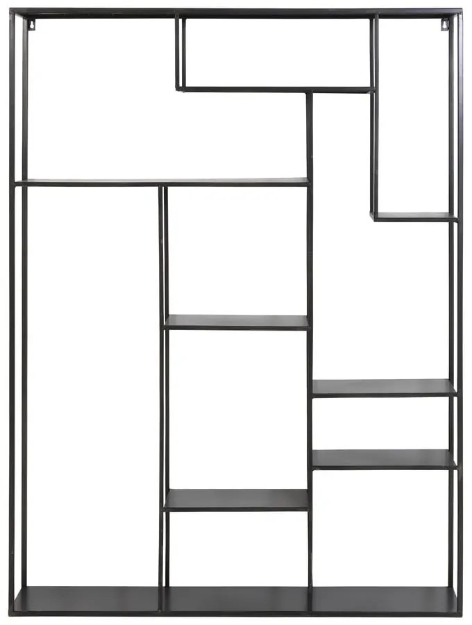 Scaffale metallico a castello nero Talara - Light &amp; Living