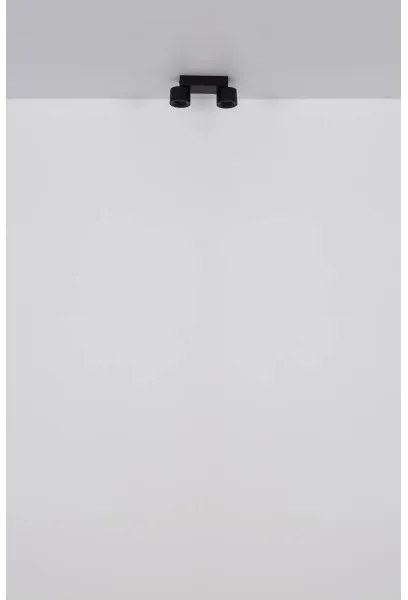 Globo 56961-2B - Faretto LED RAE 2xLED/6W/230V nero