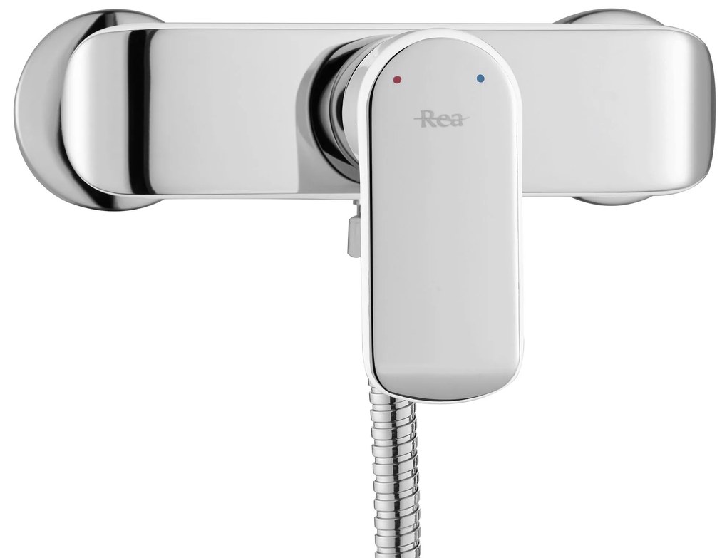 Rubinetto doccia REA BLOOM bianco cromo
